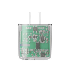 Meilleure Vente 2026 – Chargeur Mural Portable OEM Double Port Transparent PD 20W Type-C + USB QC3.0 Charge Rapide OVP OTP <span class=keywords><strong>pour</strong></span> iPhone - Product Image 5