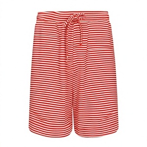 Shorts d'été amples et décontractés pour hommes, taille haute, en tissu non tissé imprimé numériquement, grande taille, pour la maison ou la plage - Product Image 2
