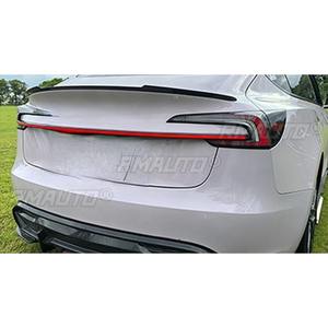 Pour Tesla Model 3 Model Y 2024-2026 : Ensemble de feux arrière LED traversants, feux de position latéraux larges - Product Image 3