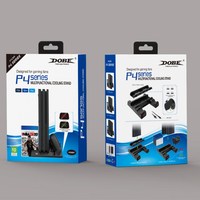 Support de refroidissement et station de charge DOBE pour manettes PS4 Slim et Pro – Accessoires de jeu – Vente directe usine