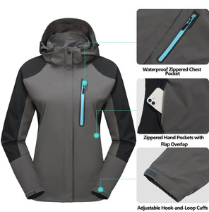 <span class=keywords><strong>Veste</strong></span> de <span class=keywords><strong>pluie</strong></span> imperméable et respirante pour <span class=keywords><strong>femme</strong></span>, pour le camping, l'escalade, les voyages, la marche, la <span class=keywords><strong>course</strong></span> <span class=keywords><strong>à</strong></span> <span class=keywords><strong>pied</strong></span> - Product Image 2