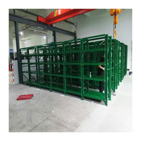 Système de rayonnage industriel pour moules et matrices, type tiroir, en acier Q235, capacité 3000 kg, HUAWU MR-03