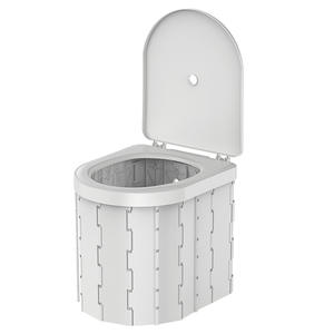 Toilette de voiture pliante portable toilette mobile d'urgence de voyage en plein air pour <span class=keywords><strong>camping</strong></span> randonnée et voyages sur la route - Product Image 1