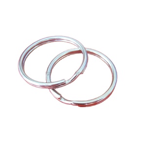 Giá rẻ <span class=keywords><strong>25mm</strong></span> kim loại Keychain Vòng chia vòng chìa khóa - Product Image 1