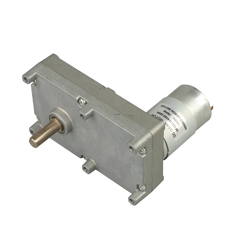 RS-555 küçük düz şanzıman yüksek tork düşük hız DİŞLİ Motor DC 12v 500RPM