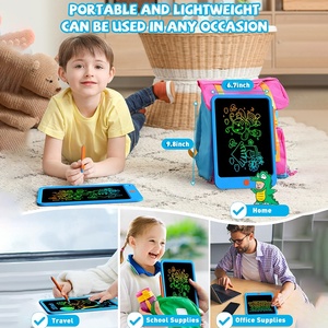 Juguetes de aprendizaje para <span class=keywords><strong>niños</strong></span>, tableros de escritura Lcd, pantalla a Color, <span class=keywords><strong>pizarra</strong></span> mágica, pizarras mágicas, tableta de escritura Lcd de 8,5 pulgadas - Product Image 5