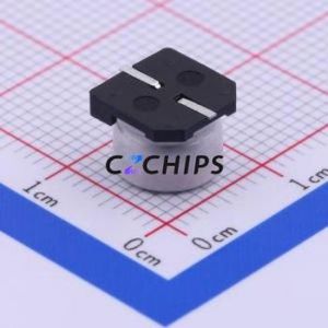 ตัวเก็บประจุแบบอิเล็กโทรไลต์อะลูมิเนียม SMD รุ่น VE-470M1VTR-0806, ขนาด D8xL6.5 มม. ความจุ 47uF 20% แรงดัน 35V ขา 8 มม. - Product Image 2