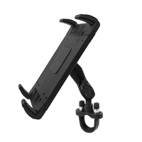 Support de tablette pivotant pour vélo, bateau, moto, fixation U-Bolt, pour tablettes jusqu'à 8 pouces, support de guidon