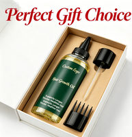 Sérum capillaire OEM à base de romarin, jojoba et ricin, traitement de repousse des cheveux, vegan, prévention de la perte de cheveux, huile essentielle pour la croissance des cheveux