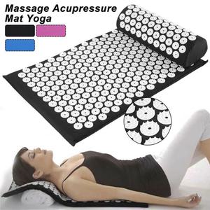 Elegante Set de Yoga y Acupresión para Uso Doméstico: Colchoneta y Almohada para Masaje, Alivio y Relajación - Product Image 2