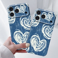 Coque de téléphone rigide personnalisable style simple pour iPhone 17 Air 16 15 14 11 Pro Max 7 Plus 16e