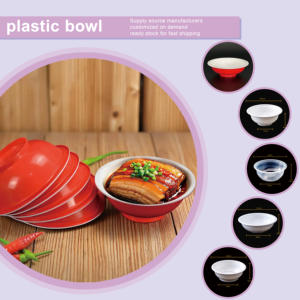 Tazones Desechables de Plástico <span class=keywords><strong>PP</strong></span> de Grado Alimenticio Xinbang para Comida para Llevar en Restaurantes - Product Image 1