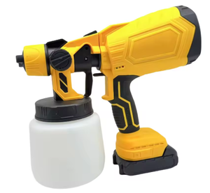 เครื่องพ่นสีไฟฟ้าไร้สายแบบพกพา แบตเตอรี่ลิเธียม 20V 18V ระดับมืออาชีพ แรงดันสูง 3000 psi ถ้วย 1000 มล. พร้อมหัวฉีด - Product Image 3