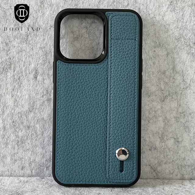 High Quality Genuine togo Leather Rubber Bumper Mobile Phone case Cover for iphone 12 13 14 15 16 Pro