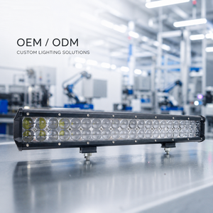 Barre lumineuse <span class=keywords><strong>LED</strong></span> optique 4D de <span class=keywords><strong>20</strong></span> pouces 126W, étanche IP67, faisceau combiné, éclairage de travail tout-terrain pour camion, SUV, VTT, UTV - Product Image 5