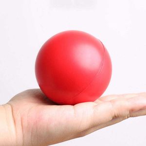 Balle anti-stress ronde en mousse PU personnalisable avec logo, jouet de compression promotionnel pour cadeaux d'entreprise - Product Image 1