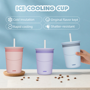 Bicchiere Refrigerante 2026 di Tendenza: Raffredda Rapidamente, Produce Cubetti di Ghiaccio, Conserva le Bevande, in Silicone - Product Image 6