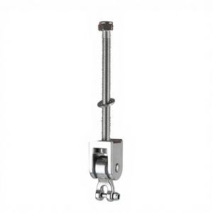 Accessoires de balançoire en acier inoxydable pour parc extérieur, cour, balançoire, crochets avec boucle de suspension, base de fixation - Product Image 4