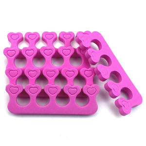 Mayorista Nail Art Toe Separator Foots Esponja <span class=keywords><strong>Dedos</strong></span> <span class=keywords><strong>Separadores</strong></span> Gel Suave Uv Esmalte Uñas Salón Suministros Pedicura Manicura Herramientas - Product Image 5