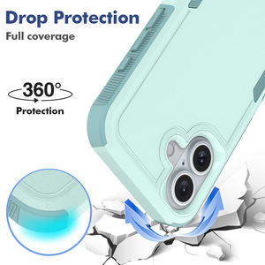 <span class=keywords><strong>Coque</strong></span> de téléphone 2 en 1 TPU + PC <span class=keywords><strong>coque</strong></span> de protection pour téléphone portable iPhone 16 - Product Image 3