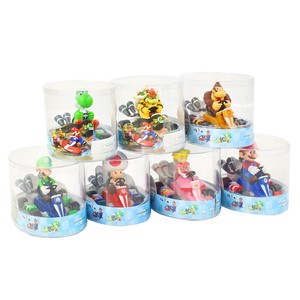 Xrh รถการ์ตูนขายดีรถ7ชิ้น/เซ็ต marios <span class=keywords><strong>Kart</strong></span> ของเล่นมาริโอ Luigi แอคชั่นฟิกเกอร์ดึงกลับยานพาหนะสำหรับเป็นของขวัญเด็ก - Product Image 2