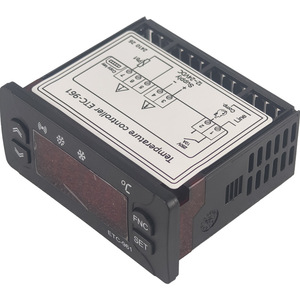 ตัวควบคุมอุณหภูมิ ETC-961 DC12-24V แบบติดผนัง สำหรับระบบทำความเย็น HVAC - Product Image 1