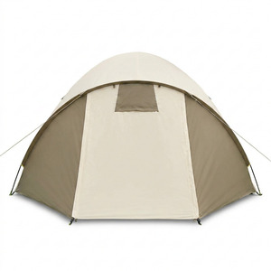 Tente de randonnée ultralégère QIQIKA Luxury Indian Four Corners avec tube d'air 2000-3000 mm, imperméable, double couche, quatre saisons - Product Image 2