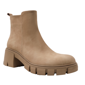 รองเท้าบูทข้อเท้าสไตล์อังกฤษตะวันตกสำหรับผู้หญิง รุ่น Sh10235a เพิ่มความสูง ปิดด้วยซิป พื้นยาง เหมาะสำหรับฤดูร้อนและฤดูหนาว - Product Image 1