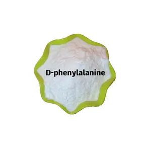 จัดหาอาหารเกรด D ฟีนิลอะลานีนผงกรดอะมิโนวัตถุเจือปนอาหารความบริสุทธิ์ D-phenylalanine