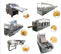 Ligne de production automatique de biscuits sandwich |   Usine de fabrication de biscuits personnalisable en forme de biscuit