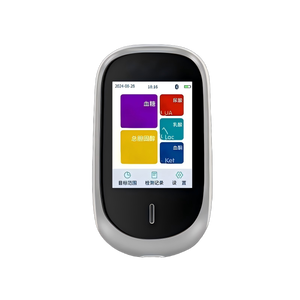 शीर्ष बिक्री usmily HC-601 इलेक्ट्रिक मल्टीफंक्शनल ग्लूकोज लैक्टेट बीटा-केटोन एसिड कोलेस्ट्रॉल हेमेटोक्रिट मॉनिटरिंग मीटर - Product Image 5