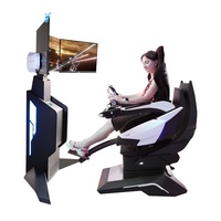 YHY-simulador de vuelo de realidad Virtual, máquina simuladora de vuelo VR 9D, gran oferta