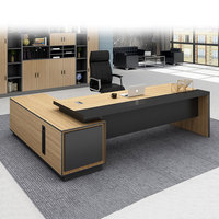 Table de bureau de direction de haute qualité, dernière table d'ordinateur de bureau, mobilier de bureau en bois