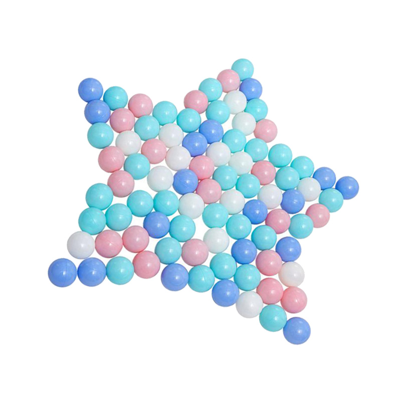 High Quality Kids Plastic Toy Macaron series color size 5.5cm Baby Water Pool Ocean Wave Ball