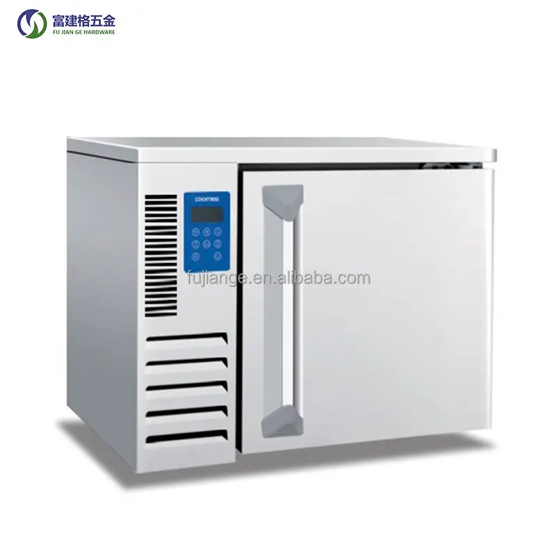 Summer Hot Sales Commercial Blast Chiller Freezer Air Cooling 3 Trays Stainless Steel Blast Freezer New Design Double Door