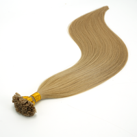 Compra al por Mayor de Extensiones de Cabello Virgen con Punta en U de Marca Privada, Empaque Personalizado, Envío Rápido, Extensiones de Cabello Humano con Punta de Queratina de Grado Profesional