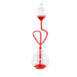 Gelsonlab HSPT-008 Glass Love thermometer Hand boiler Horizontal promotional gifts and Educational demonstration