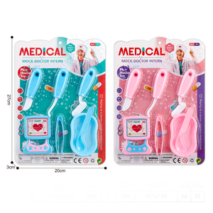 7 pièces 27x20cm conseil ensemble bicolore mixte médical Playhouse éducatif bricolage jouets de jeu de rôle pour la petite <span class=keywords><strong>enfance</strong></span> enfants - Product Image 1