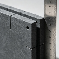 Plaque en carbure de silicium (SiC) de grande taille, sinterisée par réaction, pour étagère de four de soudage, tunnel céramique pour articles sanitaires, dimensions personnalisées