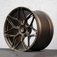 Jantes forgées personnalisées SL 19 20 21 22 24 pouces 5x112 5x120 Bronze mat en alliage, compatibles avec Audi RS7 BMW X5 X7 M2, jantes pour véhicules sport