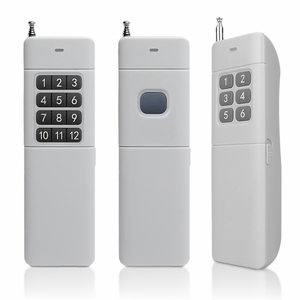 Télécommande universelle pour l'apprentissage, équipement industriel, domotique intelligente, <span class=keywords><strong>porte</strong></span> de <span class=keywords><strong>garage</strong></span>, voiture, 433 MHz, portée 2000 m, boîtier ABS durable - Product Image 1