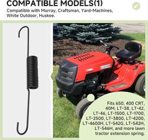 Ressort d'extension de transmission pour tracteur à gazon Yong Shengda 732-04276A, garantie de 3 mois pour MTD/<span class=keywords><strong>Craftsman</strong></span>/Huskee/Bolens/Brute Rototiller - Product Image 2