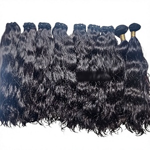 Extensions de cheveux 100% vierges Remy les plus vendues, indiennes, noires naturelles, lisses, ondulées, Deep Water, Loose Wave, Lace Front pour femmes - Product Image 2