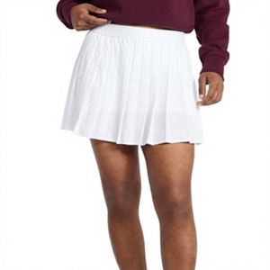 Jupes de sport athlétiques taille haute avec doublure intégrée et poche pour balle, idéales pour le tennis, le pickleball, l'entraînement, le yoga, et les occasions décontractées (OEM/ODM) - Product Image 2