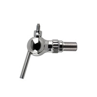Robinet à bière de type boule en acier inoxydable 304 de qualité alimentaire, robinet à bière artisanale commercial pour tours à bière de bar