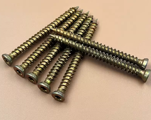 निर्माण फ्रेम शिकंजा के लिए जस्ता प्लेटेड टोर्क हेड कंक्रीट स्क्रू - Product Image 3