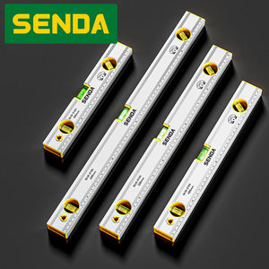 Niveau à bulle de précision de couleur argentée logo personnalisé 300 400 500 600 800 1200 mm outils de mesure de taille - Product Image 4