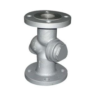 Trampa de Tubería de Acero al Carbono WCB PN16 DN50 con Brida y Rosca Interna, Tipo Bola Flotante Libre CS41H ≤ 300 Grados - Product Image 2