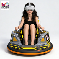 Simulateur de jeu de conduite haute performance en réalité virtuelle et mixte pour l'intérieur, en métal, acier et plastique