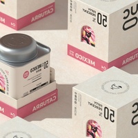 Benutzer definierte leere 1kg Kaffee dose Dose Kaffee Verpackungs dose mit Griff Kanister Dose Kaffee box große Größe